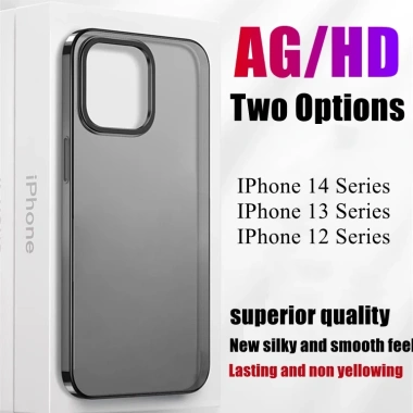 Ốp trong suốt cho iPhone 16, 14/13 Pro Max: Chống trầy xước, chống vân tay 2