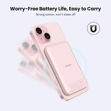 Orsen EW31 2 trong 1 - Pin 10.000mAh, Sạc không dây 20W PD, Sạc nhanh Type‑C, 649k
