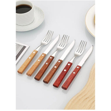 Oukeai 304 Bộ đồ ăn thép không gỉ tay cầm gỗ nguyên khối bộ 4 món - Muỗng nĩa Nhật Bản, giảm giá 22% chỉ 30.030 VND 8 Oukeai 304 Bộ đồ ăn thép không gỉ tay cầm gỗ nguyên khối bộ 4 món - Muỗng nĩa Nhật Bản, giảm giá 22% chỉ 30.030 VND 8