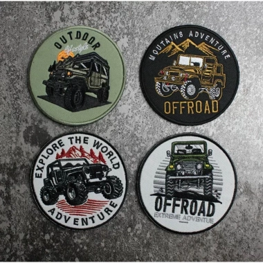 Patch Jeep Off Road Địa Hình Dã Ngoại Phượt Dán Quần Áo Ba Lô Tactical Giá 69.000₫ 4
