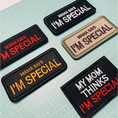Patch Velcro Hỏa Tốc TPHCM MAMA Say I’m Special thêu tinh xảo mặt gai dán áo - 39.000₫ 3