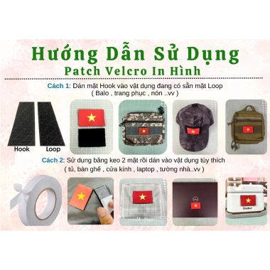 Patch Velcro Hỏa Tốc TPHCM MAMA Say I’m Special thêu tinh xảo mặt gai dán áo - 39.000₫ 5
