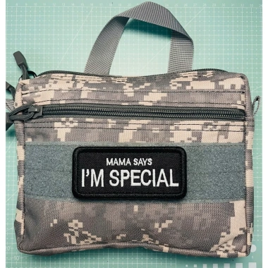 Patch Velcro Hỏa Tốc TPHCM MAMA Say I’m Special thêu tinh xảo mặt gai dán áo - 39.000₫ 9