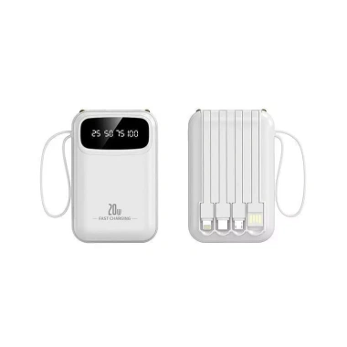 PCB 20.000mAh Sạc Kho Báu 45W Siêu Nhanh - Màn Hình LED, Đèn Ngoài Trời, 4 Dây Sạc, Giá 15.000 VND
