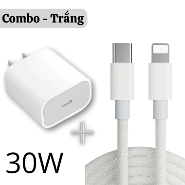 PD30W Bộ sạc nhanh Type-C Light 30W An toàn ổn định, bảo vệ thiết bị, không nóng, phù hợp i6-i14 - Giá chỉ 52.000₫ 7