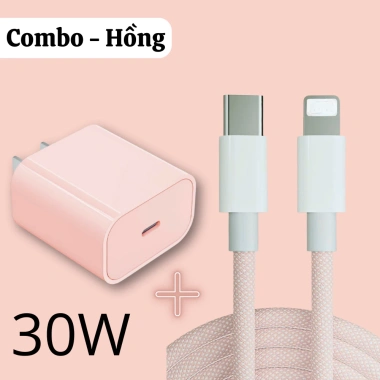PD30W Bộ sạc nhanh Type-C Light 30W An toàn ổn định, bảo vệ thiết bị, không nóng, phù hợp i6-i14 - Giá chỉ 52.000₫ 10