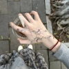Peach Butterfly Tattoo Stick Trung Quốc mới - Bướm đào lâu dài, giặt được, 28.579₫ 10