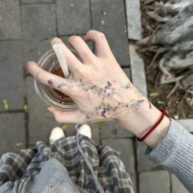 Peach Butterfly Tattoo Stick Trung Quốc mới - Bướm đào lâu dài, giặt được, 28.579₫ 10