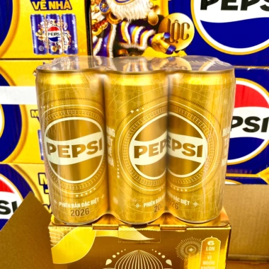 Pepsi Lon Vàng Giới Hạn Tết Bính Ngọ 2.026 - Giá 72.000đ giảm từ 92.160đ