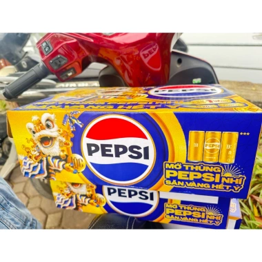 Pepsi Lon Vàng Giới Hạn Tết Bính Ngọ 2.026 - Giá 72.000đ giảm từ 92.160đ