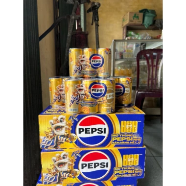 Pepsi Lon Vàng Giới Hạn Tết Bính Ngọ 2.026 - Giá 72.000đ giảm từ 92.160đ