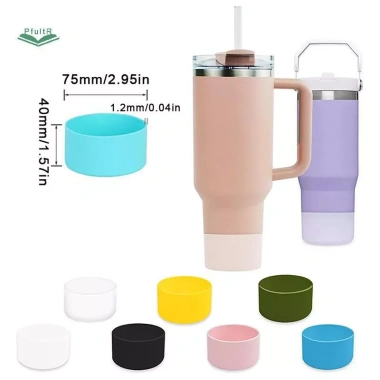 PfultR Silicone Boot 7.5cm Chống Trơn Trượt Bảo Vệ Đáy Bình Nước Coaster Giá Ưu Đãi 38.720 VND
