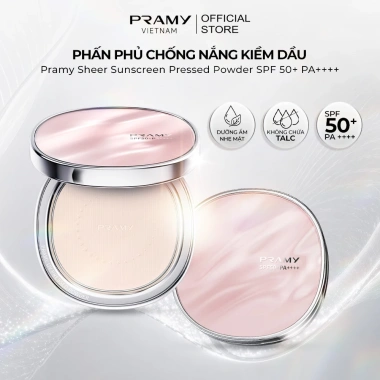 Phấn Chống Nắng PRAMY Trong Suốt Kiềm Dầu Mỏng Mịn SPF50 - Giá 349.000 2