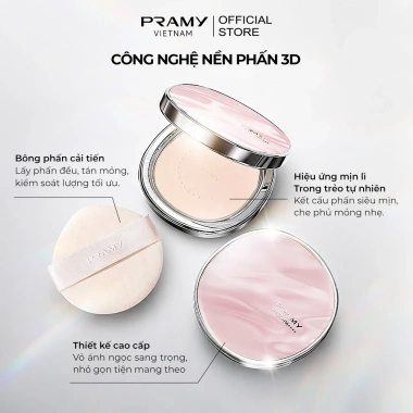 Phấn Chống Nắng PRAMY Trong Suốt Kiềm Dầu Mỏng Mịn SPF50 - Giá 349.000 4