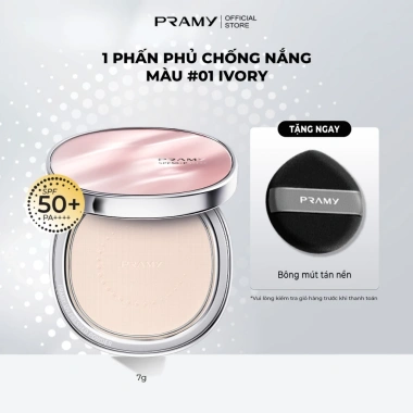 Phấn Chống Nắng PRAMY Trong Suốt Kiềm Dầu Mỏng Mịn SPF50 - Giá 349.000 10