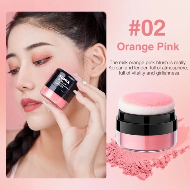 Phấn má hồng IMAGIC màu lì kèm mút hình nấm độc đáo, giảm còn 89.100₫ 9