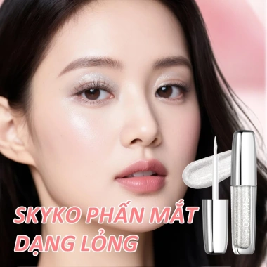 Phấn mắt dạng lỏng SKYKO Shining 6 màu - Đánh bật ánh sáng, bền màu, giá chỉ 131,100₫