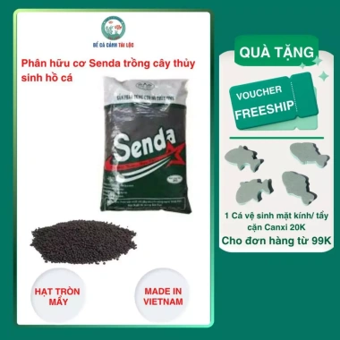 Phân nền bể cá SENDA Nhật Bản - Dinh dưỡng tối ưu cho cây thủy sinh, giá 34,950 VND