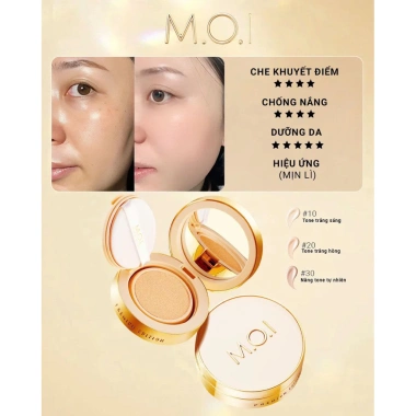 Phấn Nước Cushion MOI Premium Holiday Cosmetics Hồ Ngọc Hà - Giảm 20% chỉ 399.000đ 2 Phấn Nước Cushion MOI Premium Holiday Cosmetics Hồ Ngọc Hà - Giảm 20% chỉ 399.000đ 2