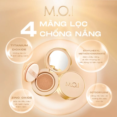 Phấn Nước M.O.I Skin Cushion SPF50 PA+++ - Kem nền mịn, bảo vệ da, chỉ 599k 7