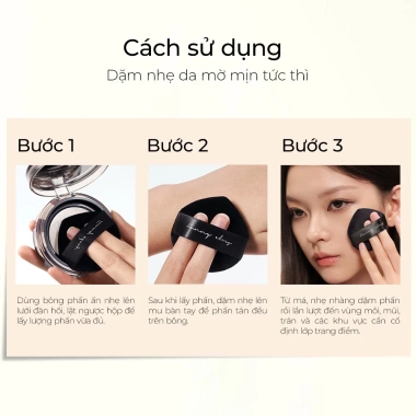 Phấn Phủ Bột Thanh Funny Elves 8g - Sương Mịn Màng, Kiềm Dầu 12H, Mờ Lì, Không Xỉn Màu - Mua 1 Tặng 1 - 209.000 VND 6