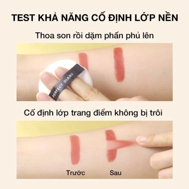 Phấn Phủ Perfect Diary Kiềm Dầu & Chống Thấm Nước 7g - Giá 199k, Kiểm Soát Dầu 24h 4