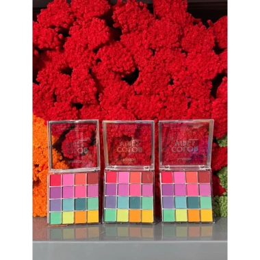 Phấn Tô Kẽm Nhung 16 Ô Màu - Phấn Mắt Handmade DỪA STORE Giá Ưu Đãi 44k