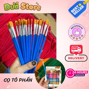 Phấn Tô Kẽm Nhung 16 Ô Màu - Phấn Mắt Handmade DỪA STORE Giá Ưu Đãi 44k