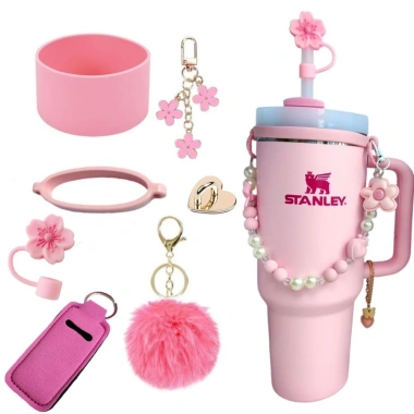 Pháp Cốc Tay Cầm Dây Xích Silicon cho Stanley: Giữ Nhiệt, Dễ Đặt Ice Master Cup