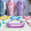 Pháp Cốc Tay Cầm Dây Xích Silicon cho Stanley: Giữ Nhiệt, Dễ Đặt Ice Master Cup 5