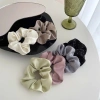 Pháp Retro Lấp Lánh Satin Dây Buộc Tóc Đuôi Ngựa Scrunchies Đa Màu Giá 11.337 VND 3