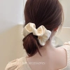 Pháp Retro Lấp Lánh Satin Dây Buộc Tóc Đuôi Ngựa Scrunchies Đa Màu Giá 11.337 VND 9