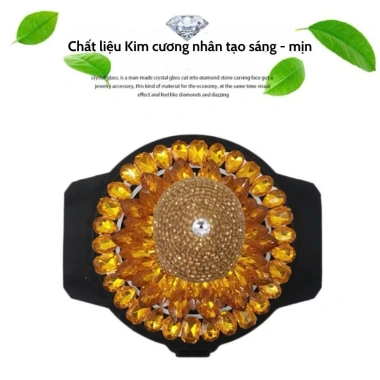 Phật Thích Ca Tọa Đài Sen Đá - Taplo Ô Tô, Tặng Lọ Tinh Dầu, Giá 223.500₫ - Mincar