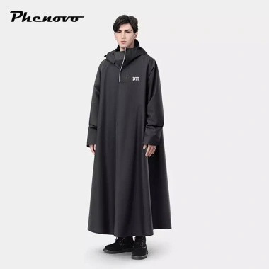 Phenovo Rain Poncho Áo mưa dài chống thấm, câu cá, ba lô, sự kiện thể thao