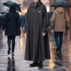 Phenovo Rain Poncho Áo mưa dài chống thấm, câu cá, ba lô, sự kiện thể thao 5
