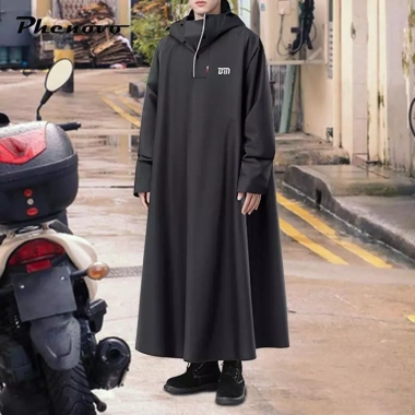 Phenovo Rain Poncho Áo mưa dài chống thấm, câu cá, ba lô, sự kiện thể thao
