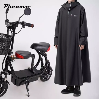 Phenovo Rain Poncho Áo mưa dài chống thấm, câu cá, ba lô, sự kiện thể thao