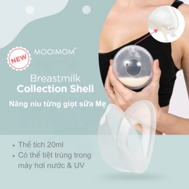 Phễu Hứng Sữa Silicone MOOIMOM 2 Chiếc Có Nút Đậy An Toàn Tiện Lợi Cho Mẹ Bỉm 3 Phễu Hứng Sữa Silicone MOOIMOM 2 Chiếc Có Nút Đậy An Toàn Tiện Lợi Cho Mẹ Bỉm 3