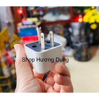 Phích cắm 3 chân EU/US/AU/DE du lịch, chuyển đổi đa năng, giá chỉ 29.999đ