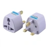 Phích cắm 3 chấu dẹp 10A - Chuyển đổi chuẩn Anh UK sang 3 chân tròn, an toàn, 128k 8