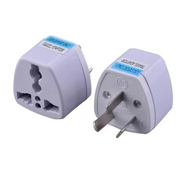 Phích cắm 3 chấu dẹp 10A - Chuyển đổi chuẩn Anh UK sang 3 chân tròn, an toàn, 128k 10