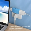 Phích cắm 3 trong 1 US - Bộ chuyển đổi xoay 180° đa năng, mở rộng du lịch, giá 15.400₫ 3