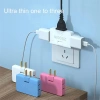 Phích cắm AC 3 trong 1 xoay 180 độ ABS điều chỉnh zipcart - Giá 17.500 VND 7