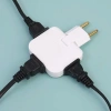 Phích cắm AC 3 trong 1 xoay 180 độ ABS điều chỉnh zipcart - Giá 17.500 VND 9