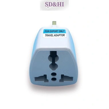 Phích cắm Anh 10A 250V - Bộ chuyển đổi nguồn du lịch Hong Kong, Singapore, Malaysia, Ma Cao - Giá chỉ 29.966 VND