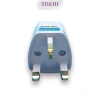 Phích cắm Anh 10A 250V - Bộ chuyển đổi nguồn du lịch Hong Kong, Singapore, Malaysia, Ma Cao - Giá chỉ 29.966 VND 6