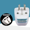 Phích Cắm Chuyển 2-3 Chân Sang 3 Chấu Dẹt Chéo - Chuẩn Úc, Trung Quốc, NZ, Giá 16.500 VND
