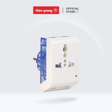 Phích cắm chuyển Điện Quang ĐQ EPC NK-803-K - Giá ưu đãi 62.000đ, lắp nhanh 4