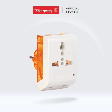 Phích cắm chuyển Điện Quang ĐQ EPC NK-803-K - Giá ưu đãi 62.000đ, lắp nhanh 5