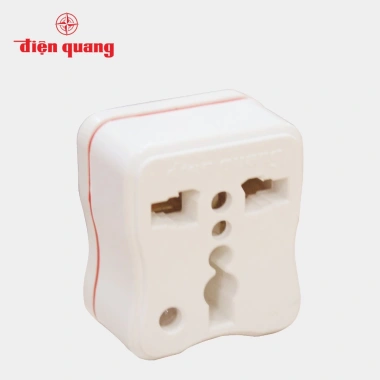 Phích cắm chuyển Điện Quang ĐQ UA2A - Giá 27k, chất lượng cao, màu ngẫu nhiên, tiết kiệm năng lượng 2